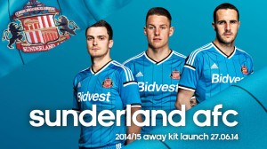 Sunderland: the new away top*