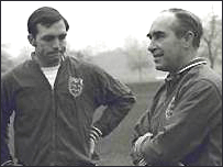 Jeff with Sir Alf Ramsey