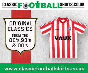 Help Salut! Sunderland: check out the Classic Football Shirts Sunderland range at https://goo.gl/8wcuwP